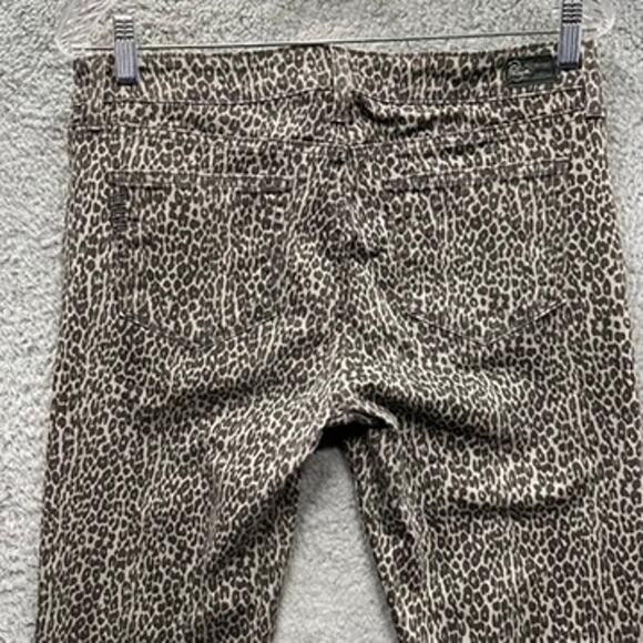 Paige Verdugo Leggings Size‎ 31 Jeans Leopard Print Stretchy Mid Rise Comfort - Picture 9 of 10